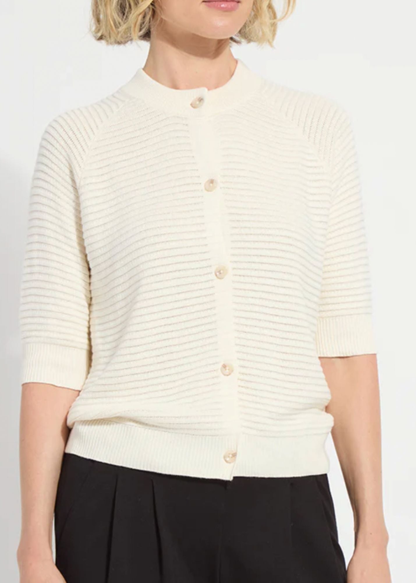 Regina Short Sleeve Cardigan - Clothes Horse