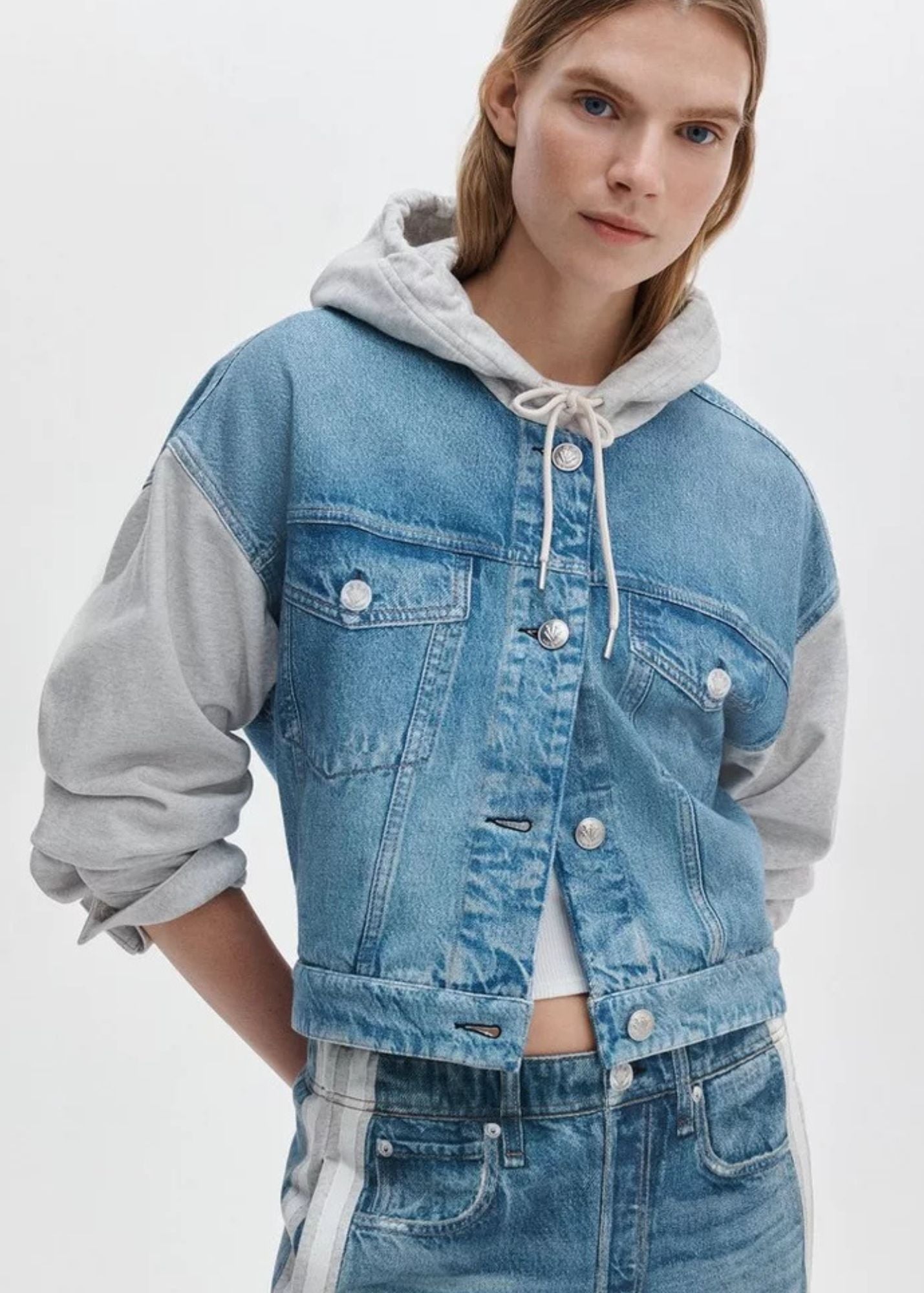 Miramar Combo Hooded Trucker Jacket - Clothes Horse