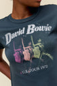 DAVID BOWIE US TOUR 1972 SHRUNKEN TEE