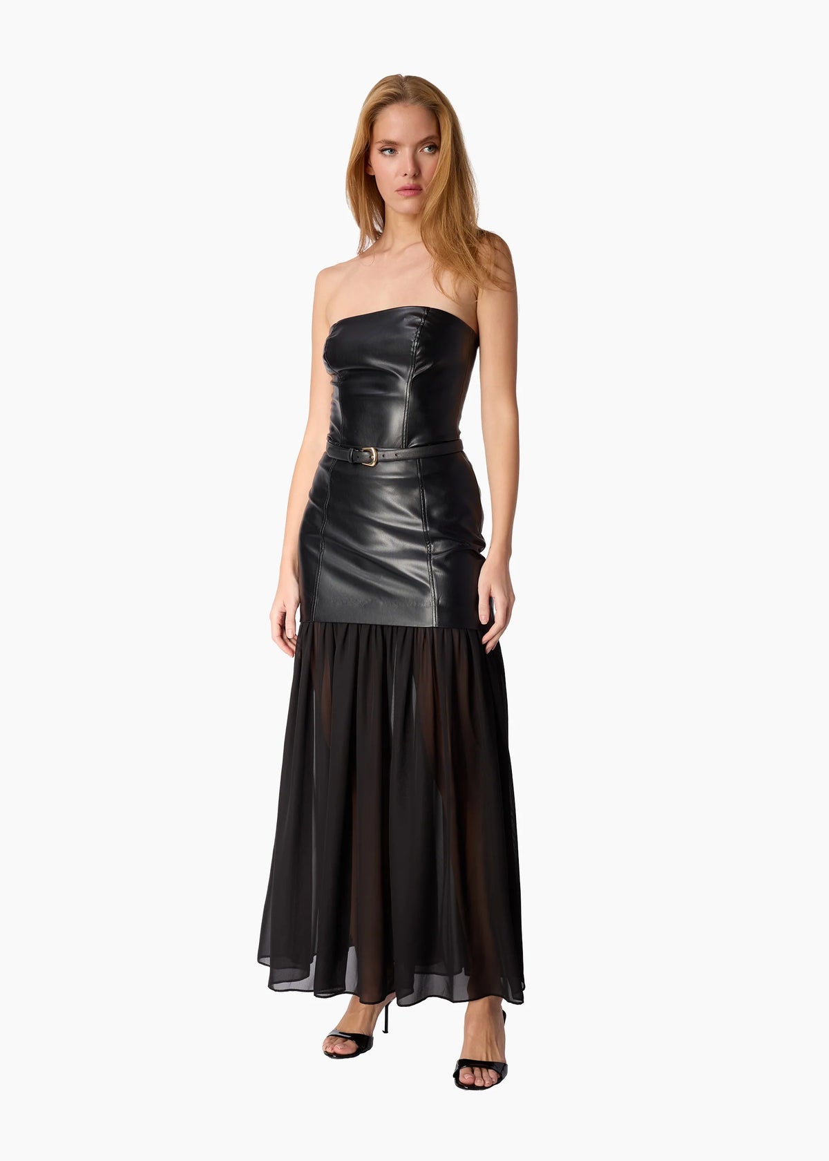 Brent Vegan Leather Bodysuit