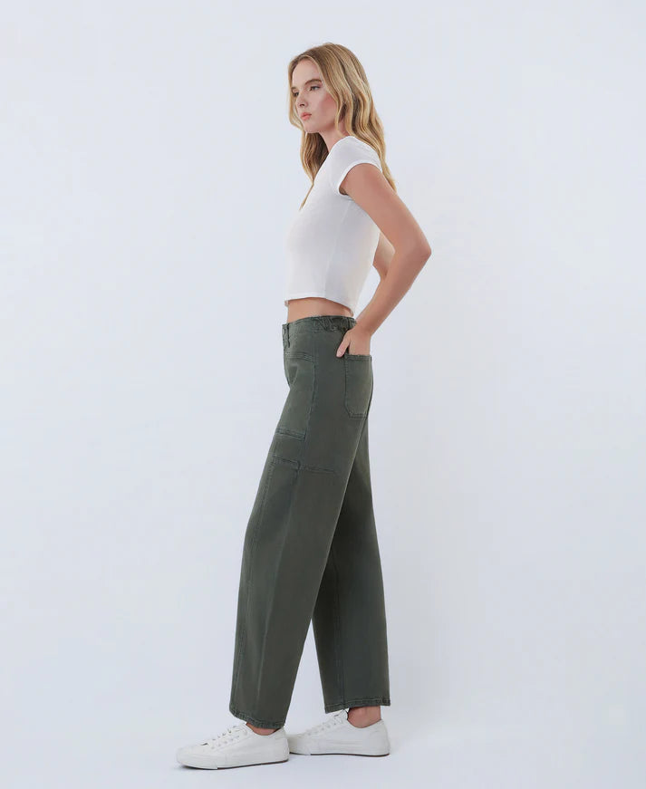 Super High Rise  Barrel Jeans