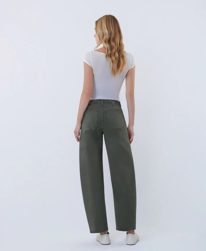 Super High Rise  Barrel Jeans