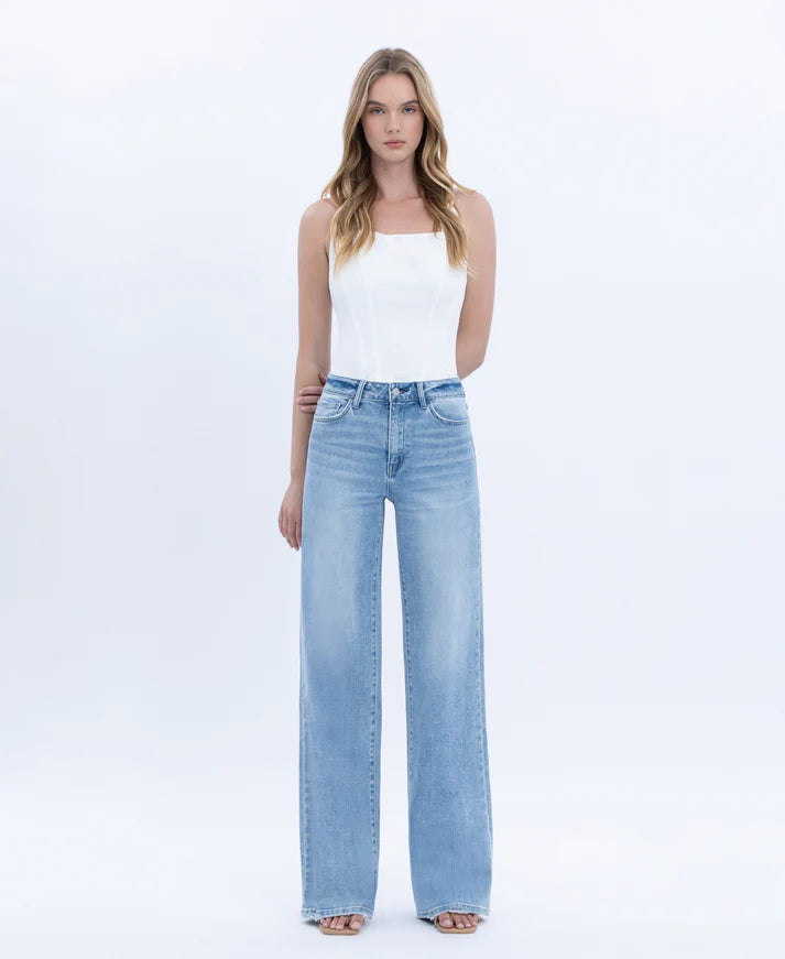 High Rise Wide Leg Jean - Clothes Horse