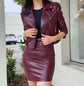 Cosita Vegan Leather Moto Jacket