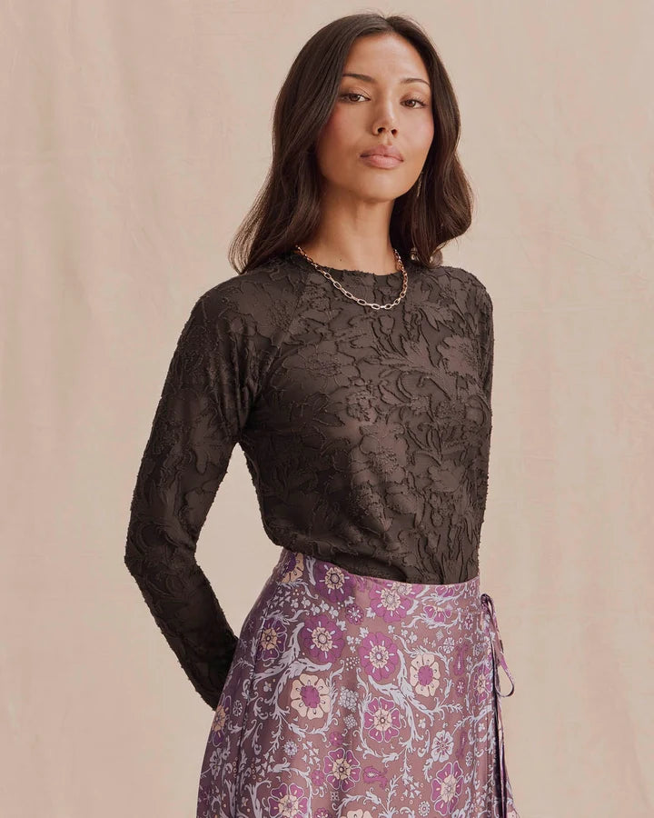Cecelia Floral Long Sleeve Tee