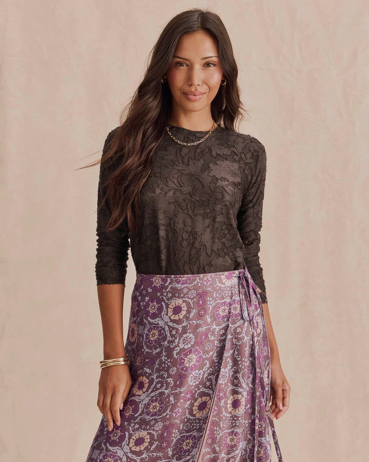 Cecelia Floral Long Sleeve Tee