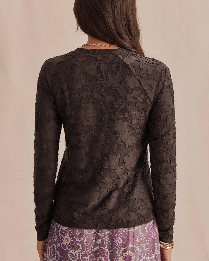 Cecelia Floral Long Sleeve Tee