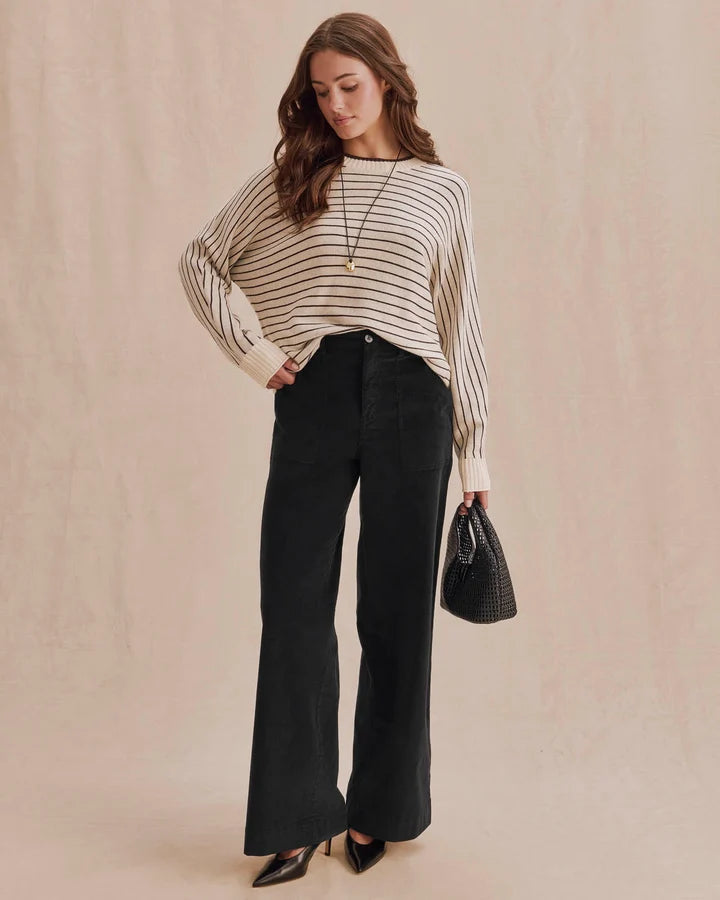 Georgie Stripe Pullover Sweater