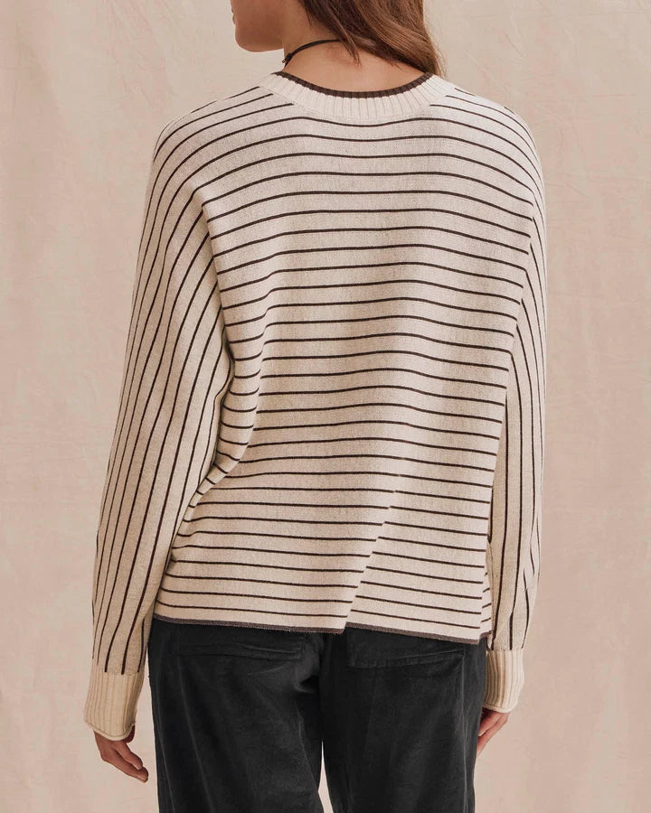 Georgie Stripe Pullover Sweater