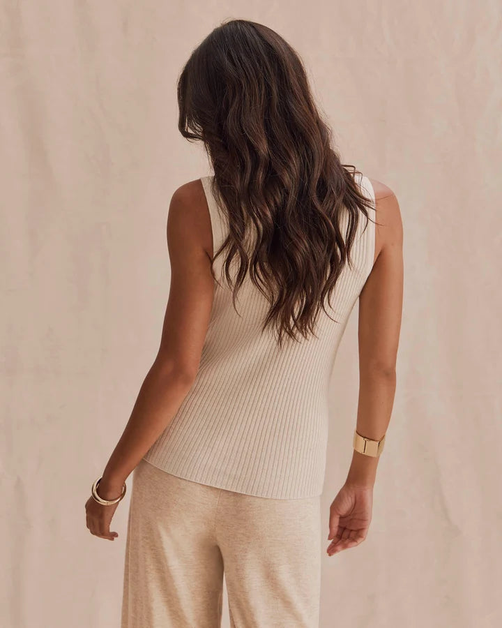 Georgie Rib Sweater Vest