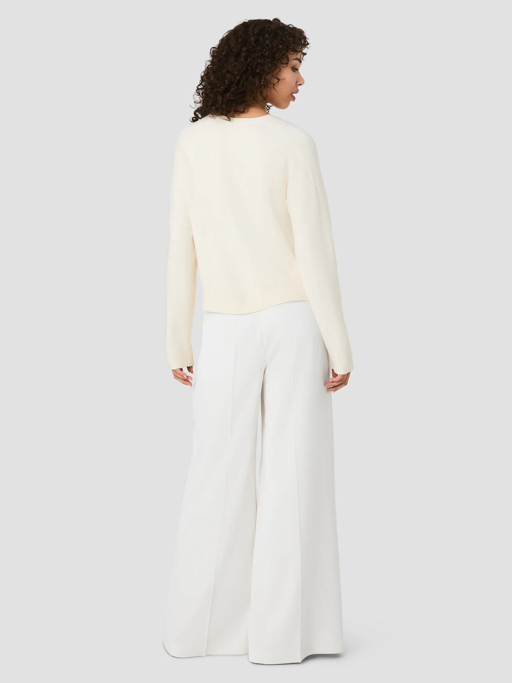 Babysoft Oversized Crew Neck Pullover Sweater