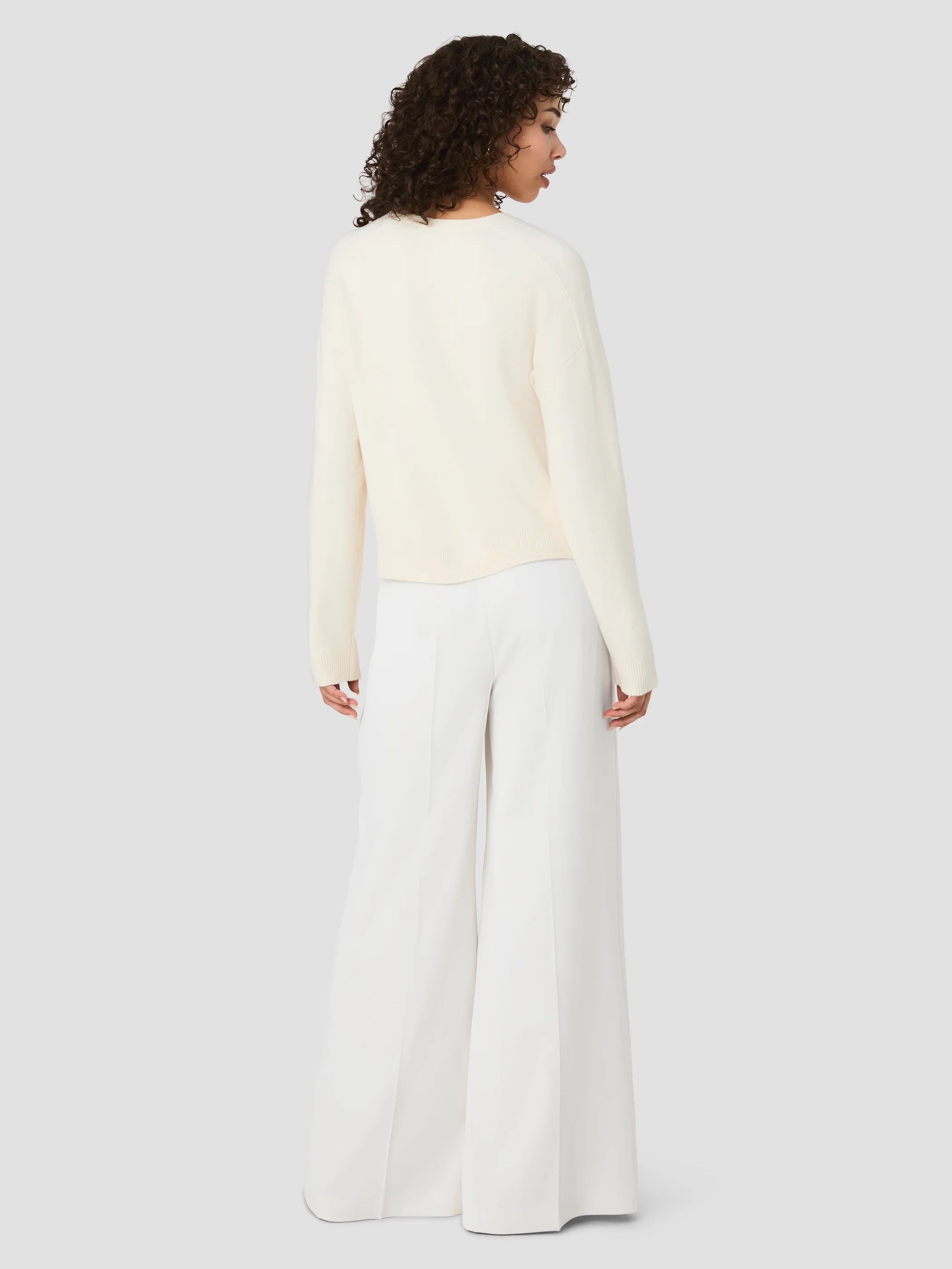 Babysoft Oversized Crew Neck Pullover Sweater
