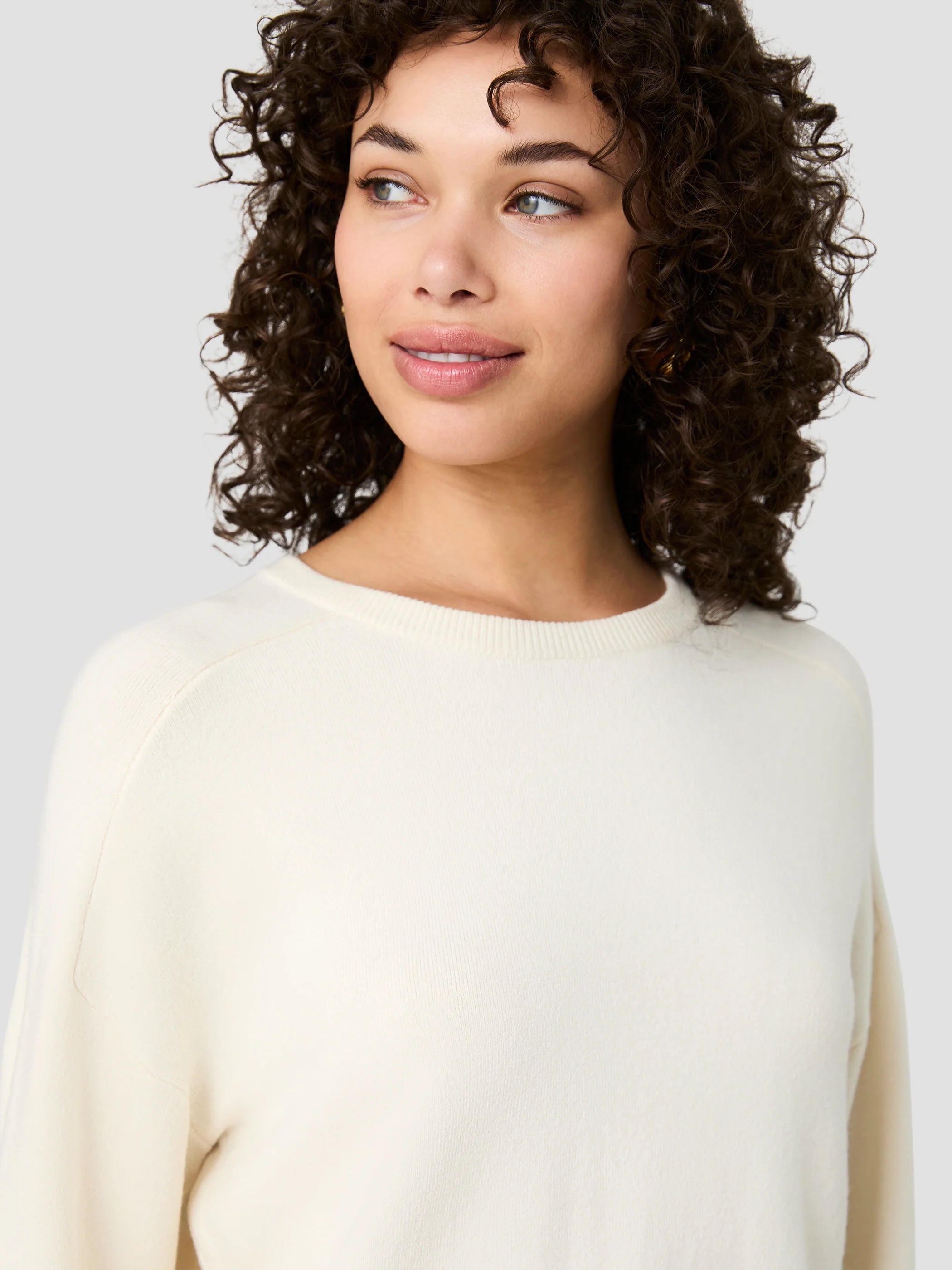 Babysoft Oversized Crew Neck Pullover Sweater