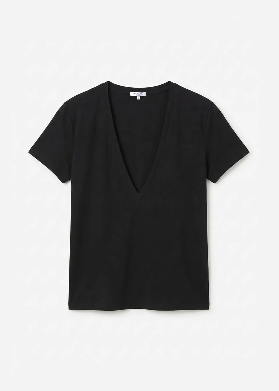 Supima Cotton Deep V-Neck Tee