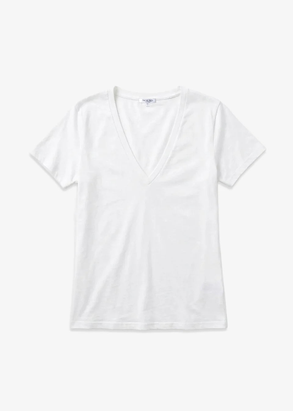Supima Cotton Deep V-Neck Tee