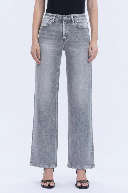 High Rise Wide Leg Jeans