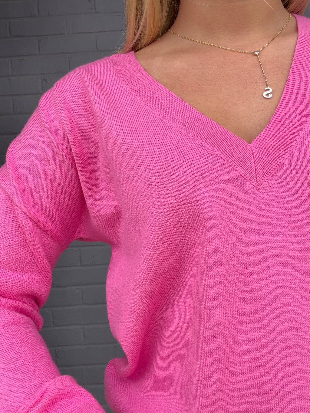Lenora Easy V-Neck Sweater - Clothes Horse