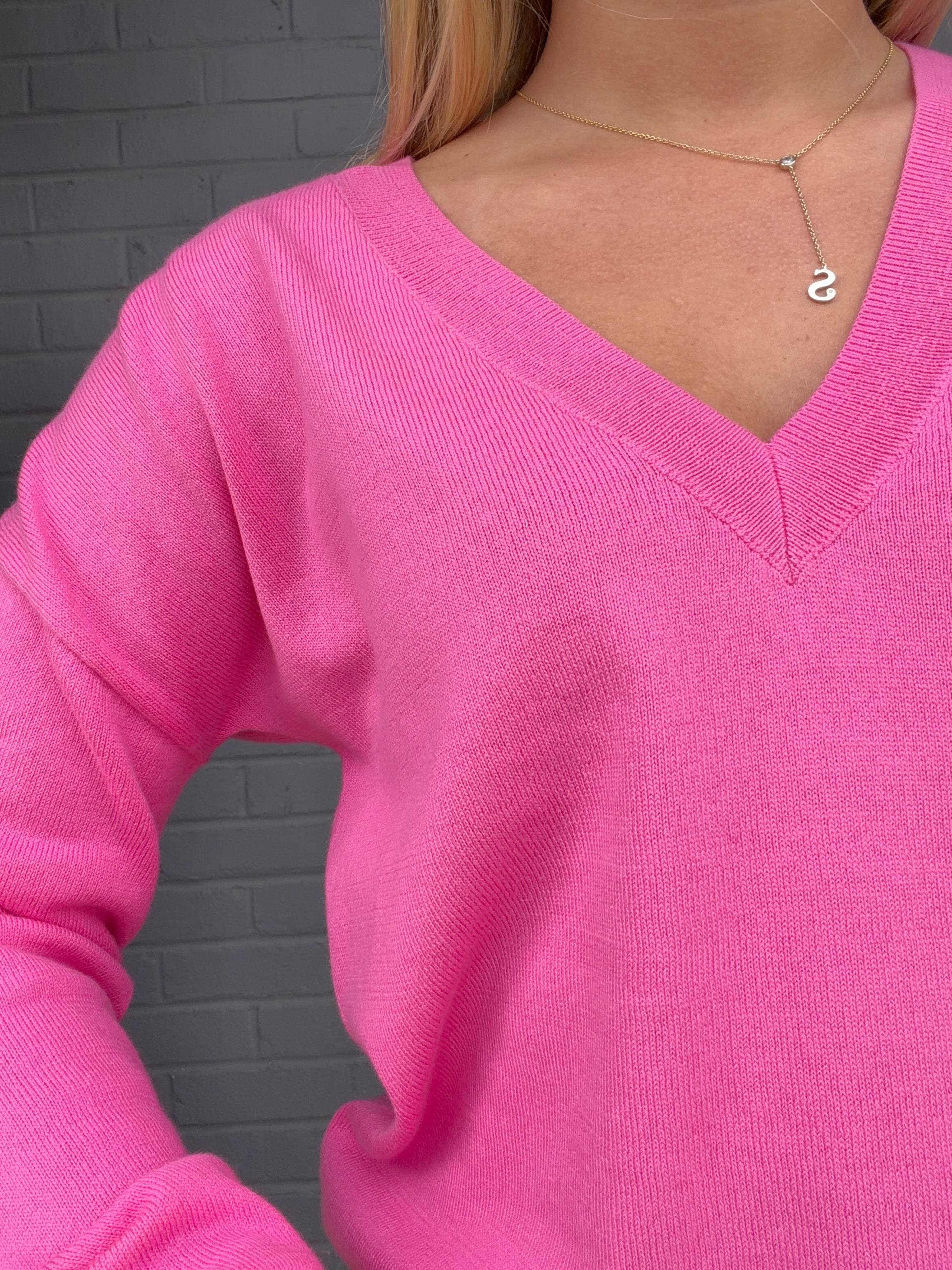Lenora Easy V-Neck Sweater - Clothes Horse