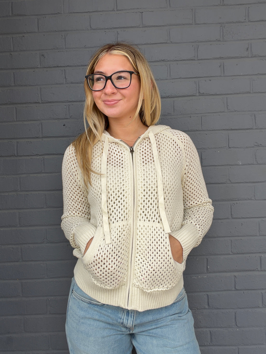 Olivia Crochet Hoodie - Clothes Horse