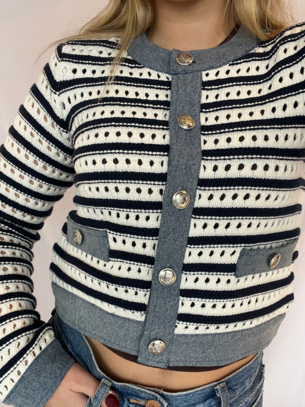 Cassette Sweater Cardigan