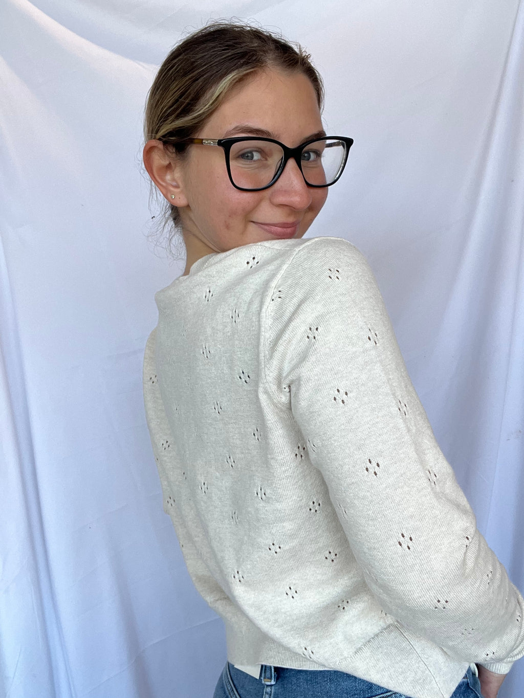 Piper Pointelle Cardigan