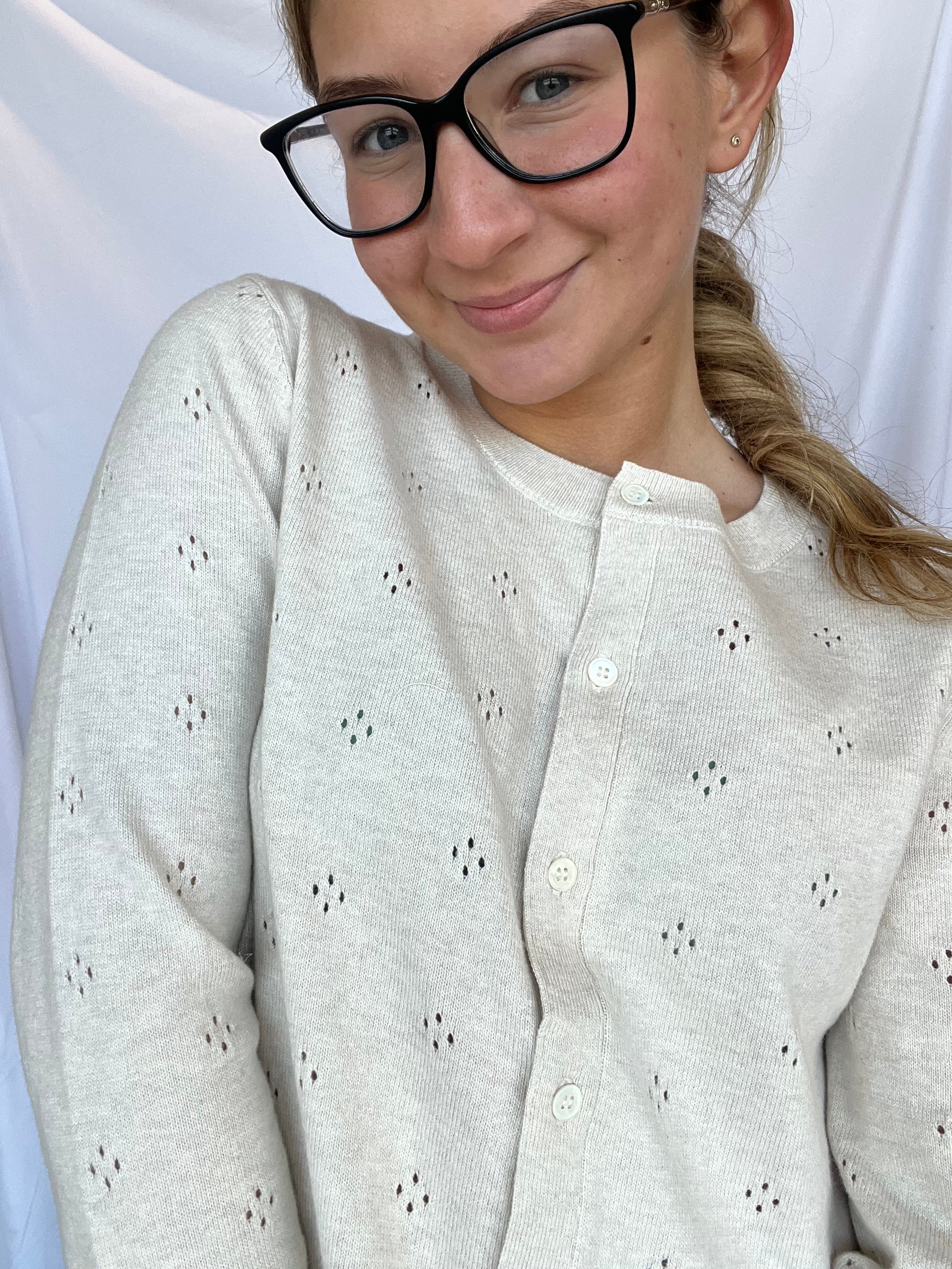 Piper Pointelle Cardigan