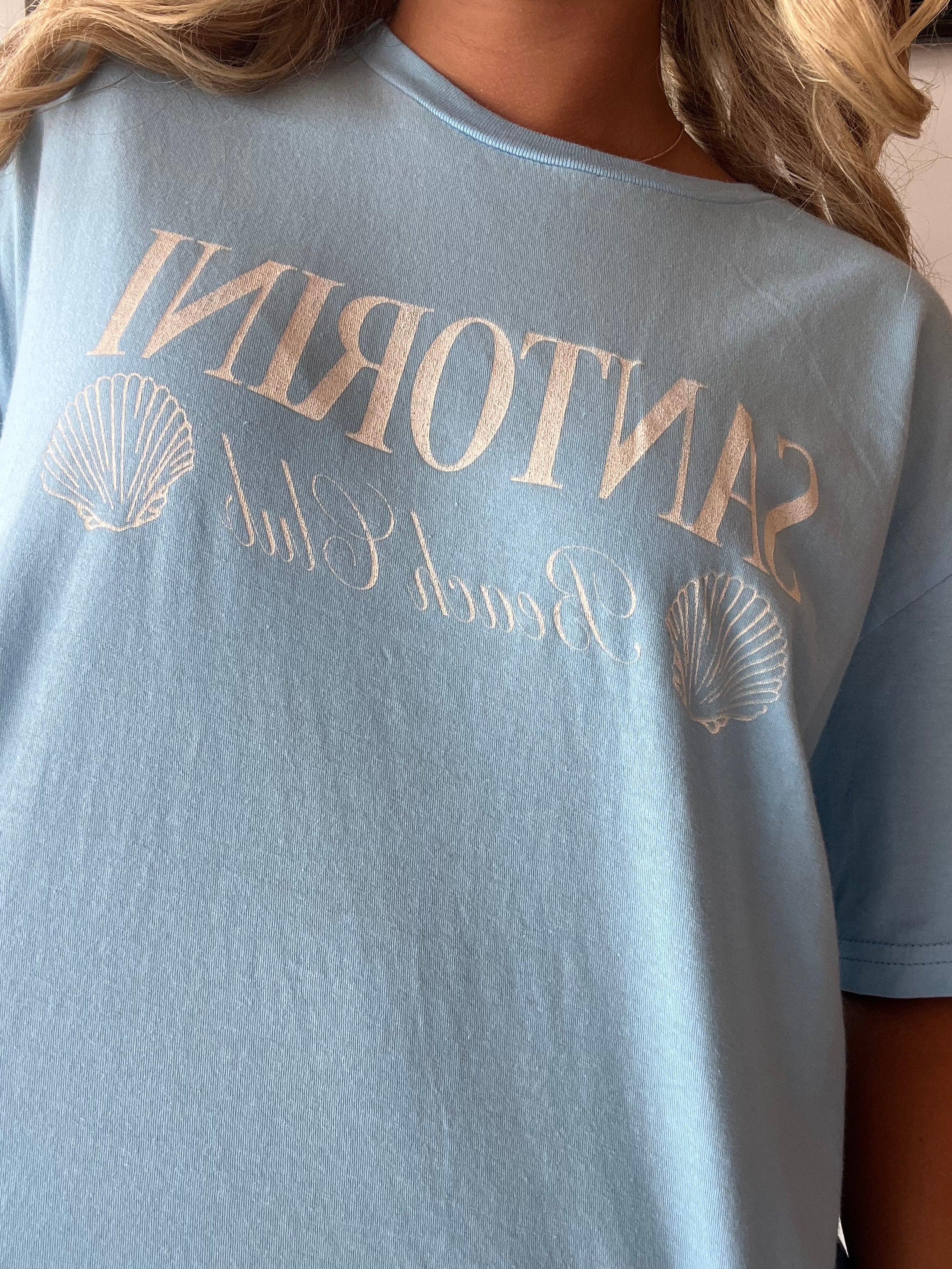 Santorini Beach Club Shirt