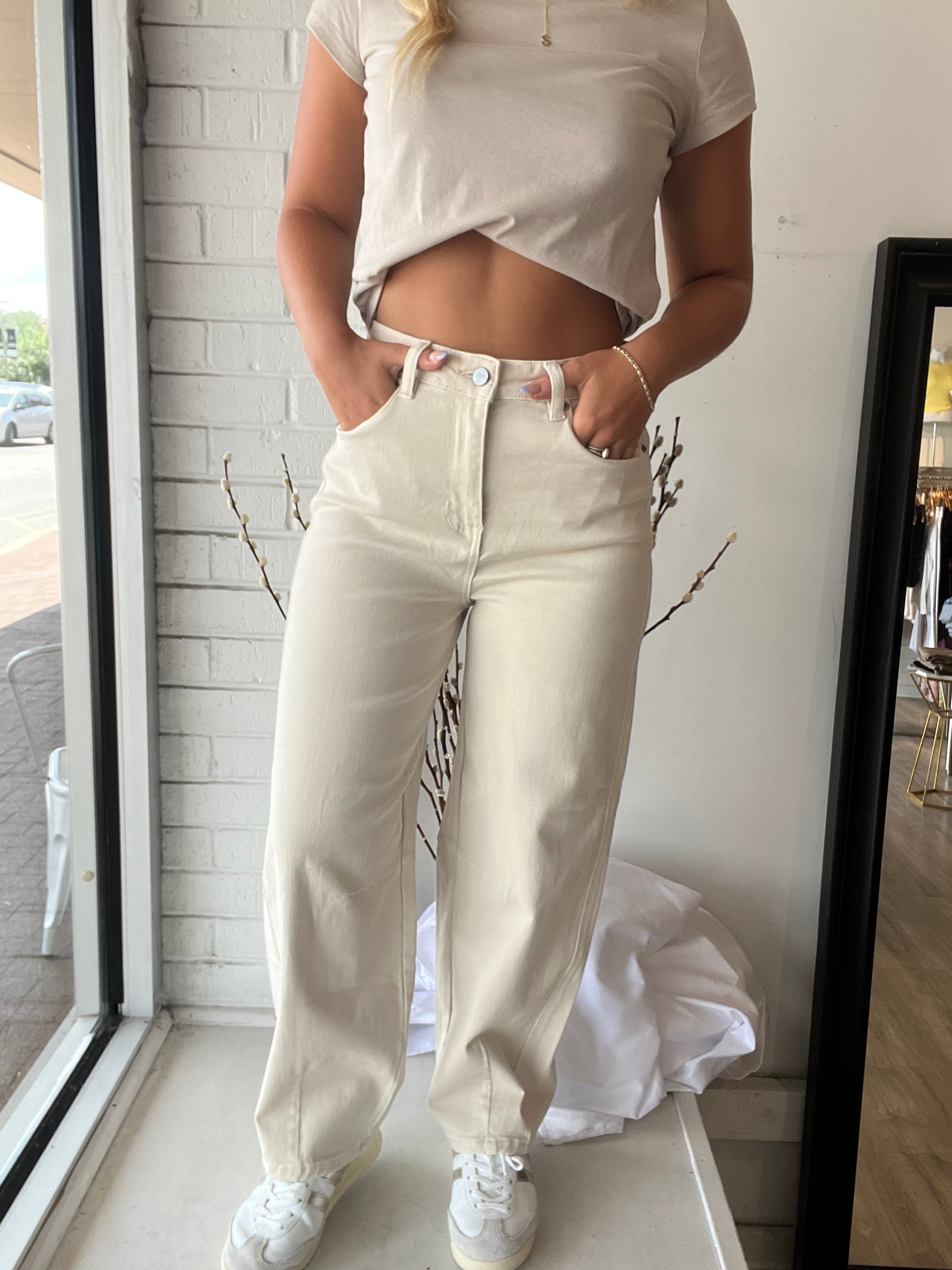 Barni Stretch Barrel Pant