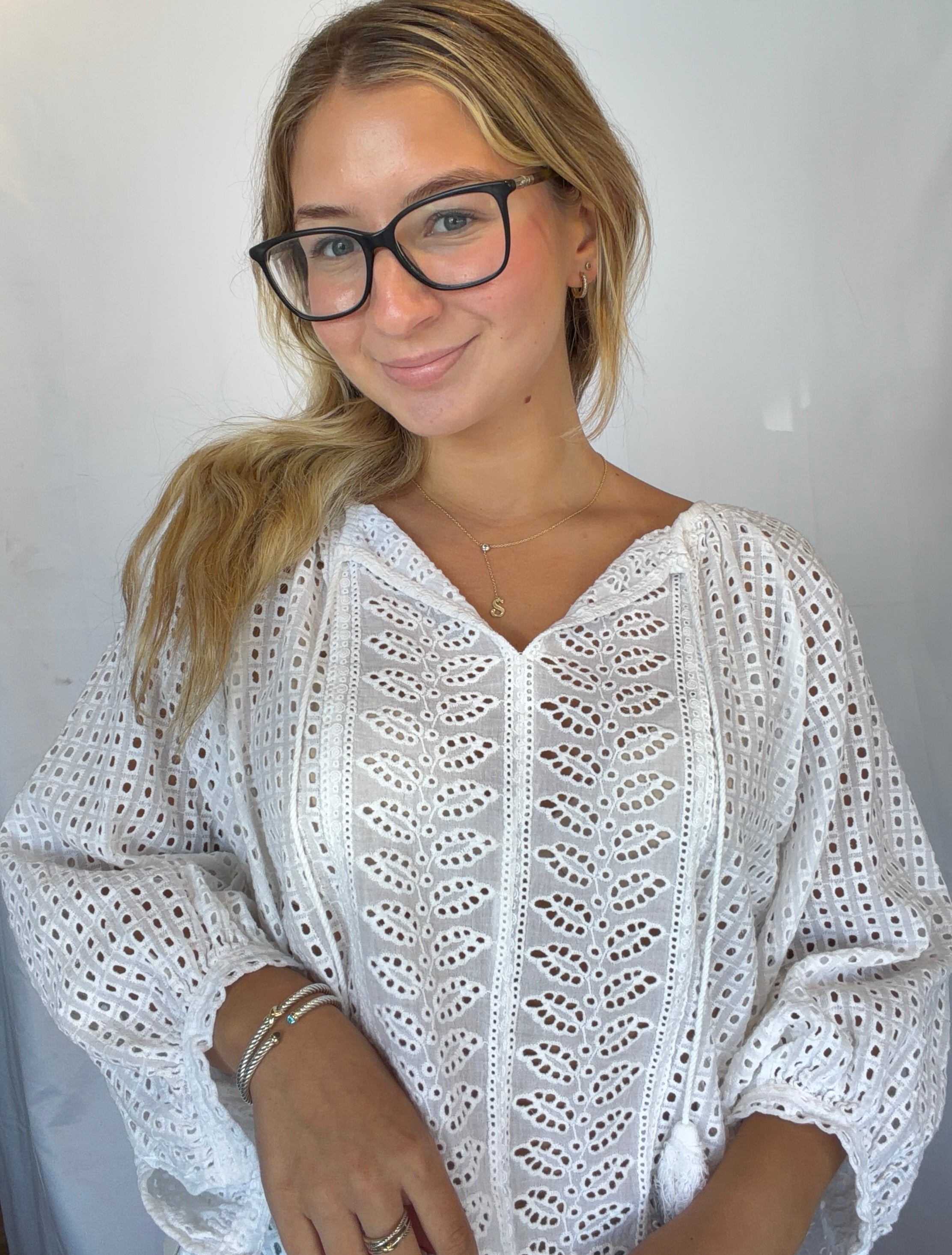Claire Eyelet Blouse