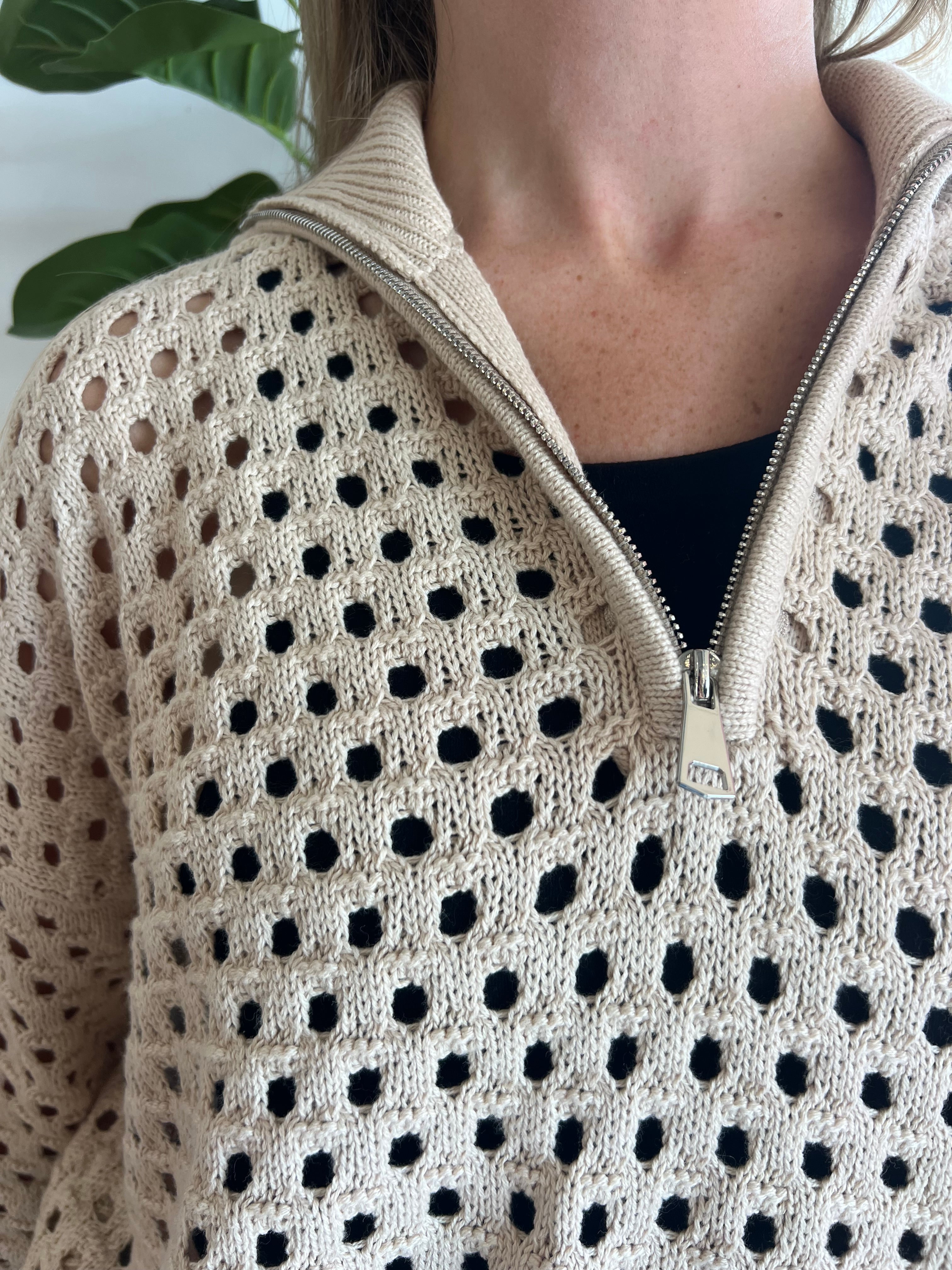 Julietta 1/2 Zip Sweater