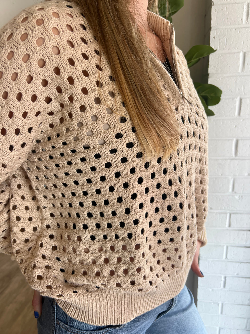 Julietta 1/2 Zip Sweater