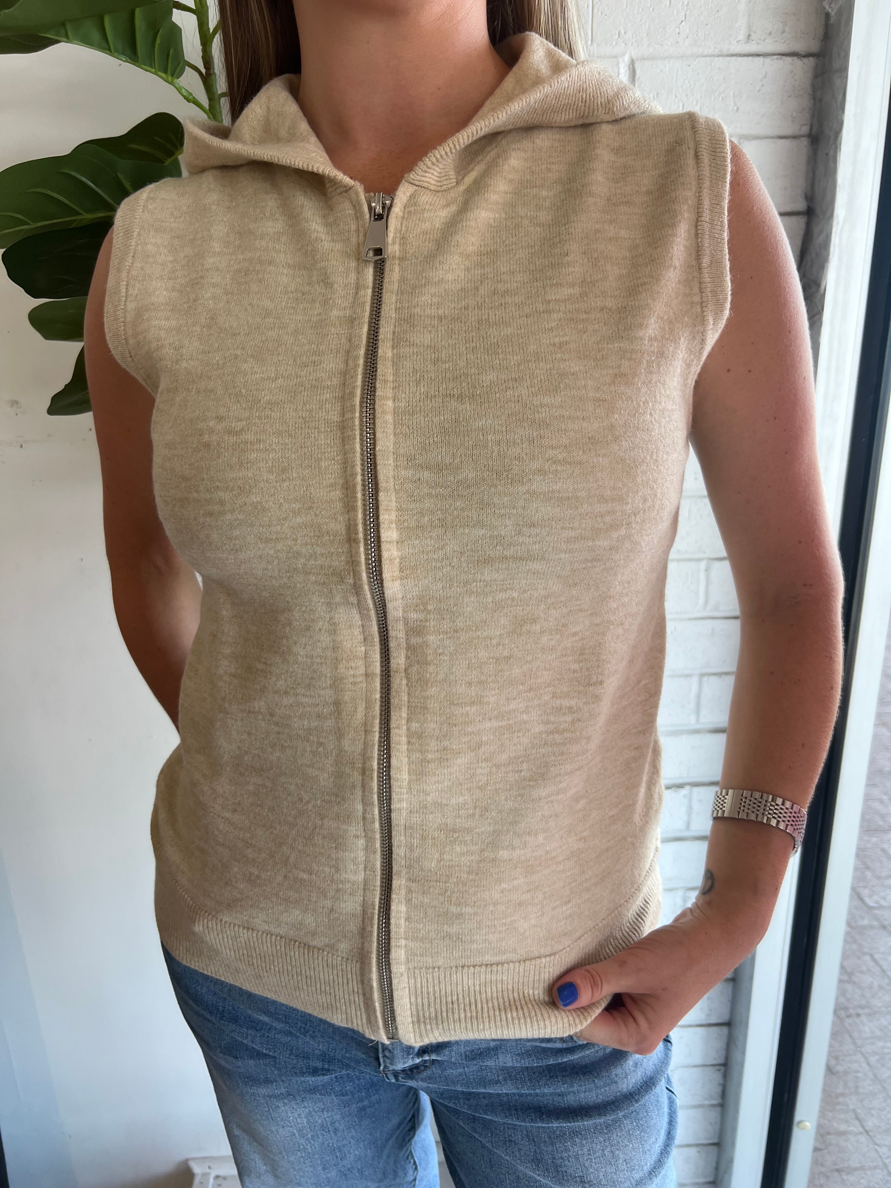 Camilla Sleeveless Sweatshirt