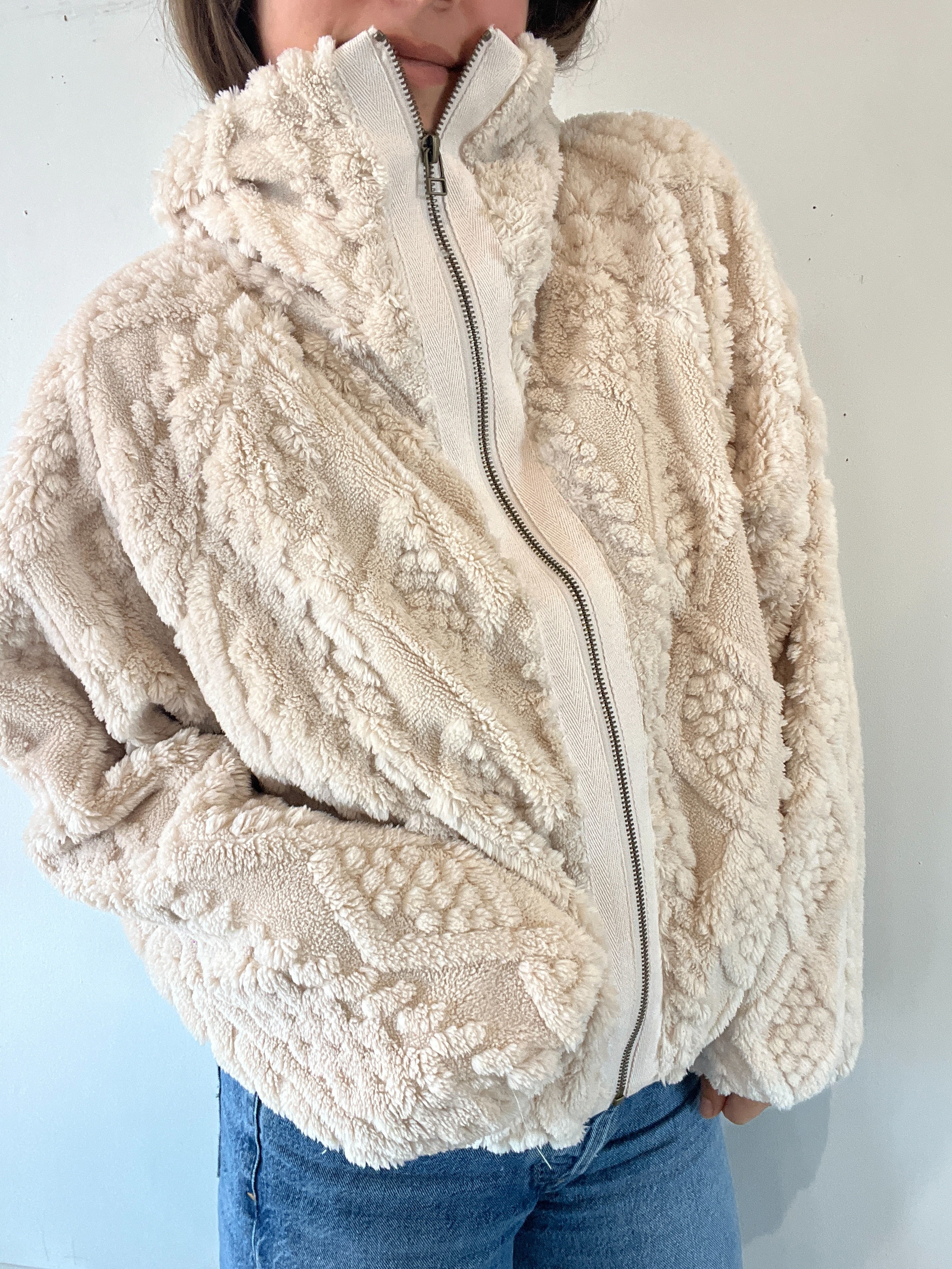 Maggie Cozy Cable Jacket