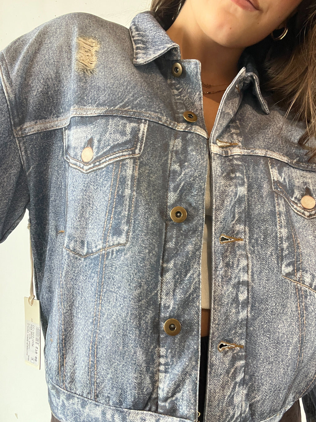 Maddison Fleece Crop Jacket