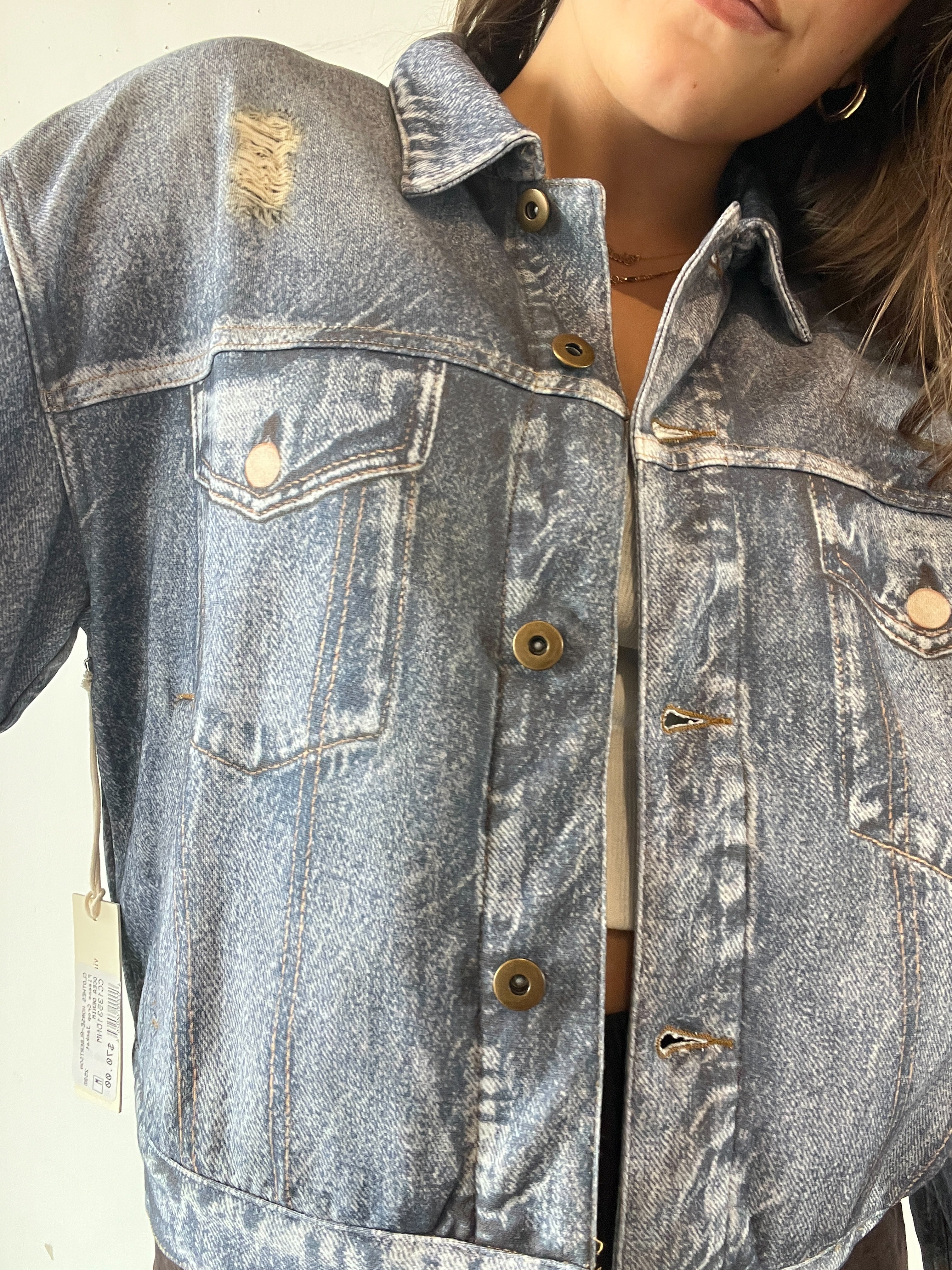 Maddison Fleece Crop Jacket