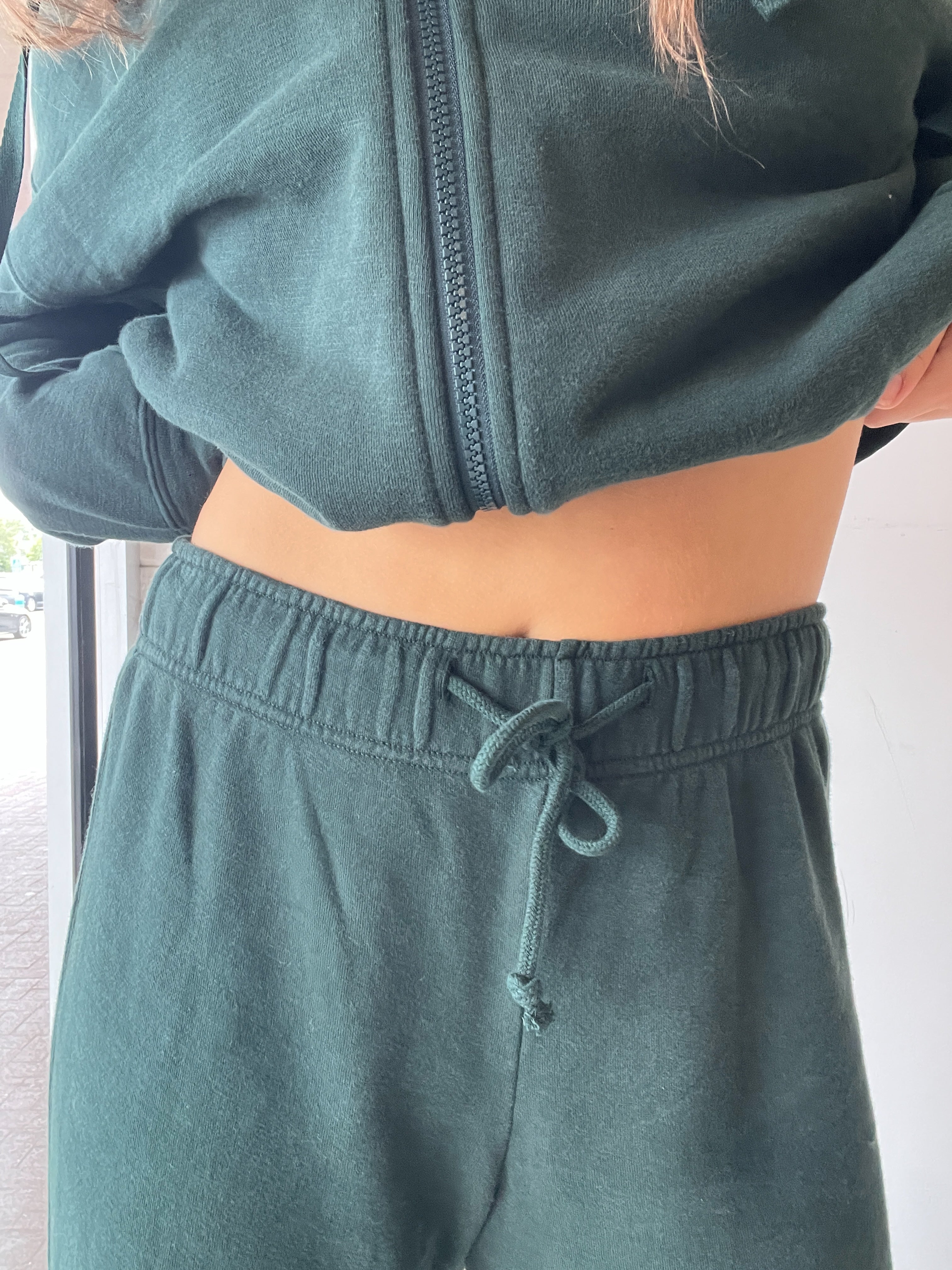 Wide Leg Drawstring Sweatpant