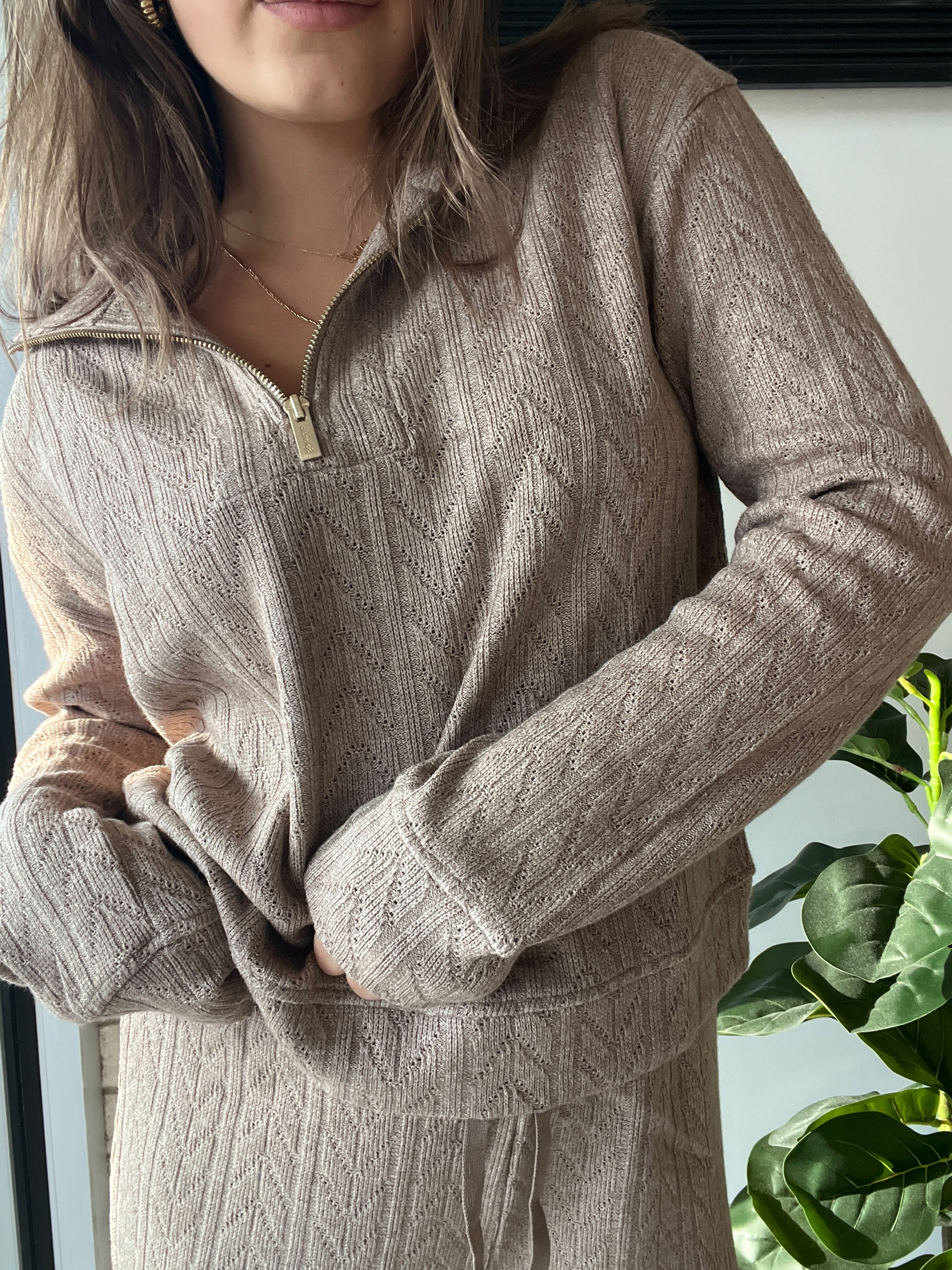 Ashley Sweatersoft Quarter Zip