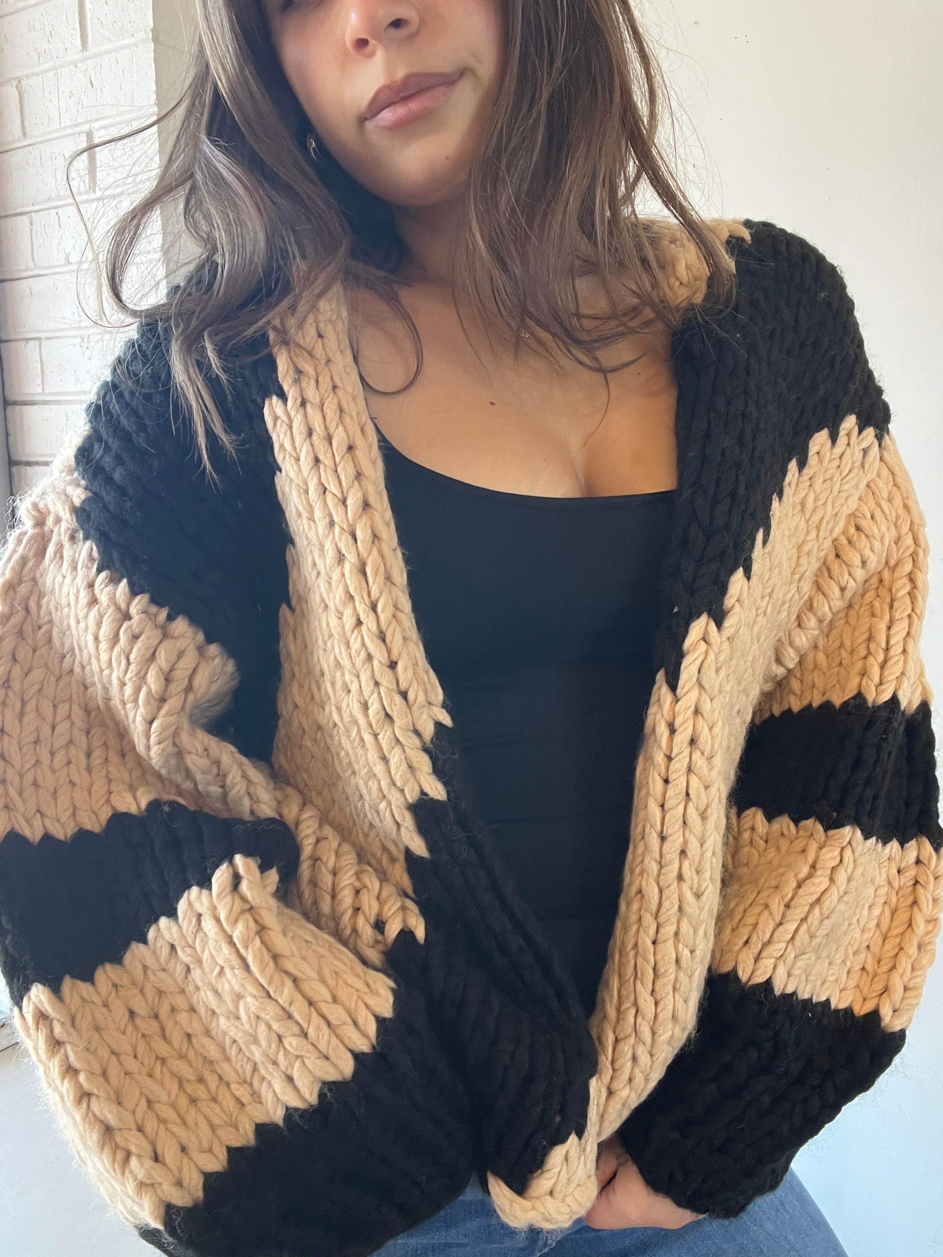 Makayla Chunky Sweater Cardigan