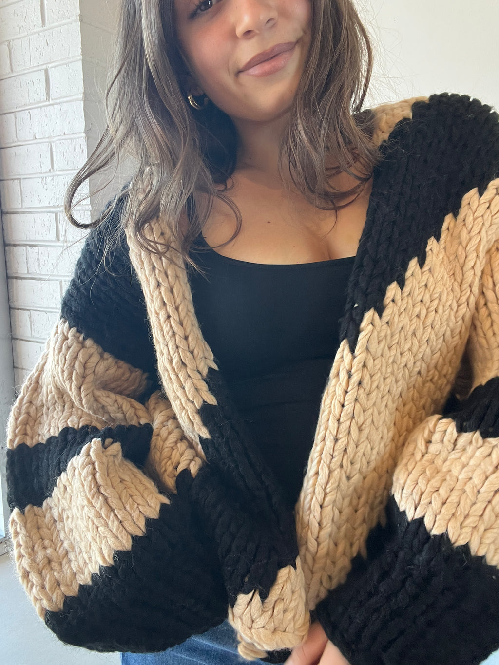 Makayla Chunky Sweater Cardigan