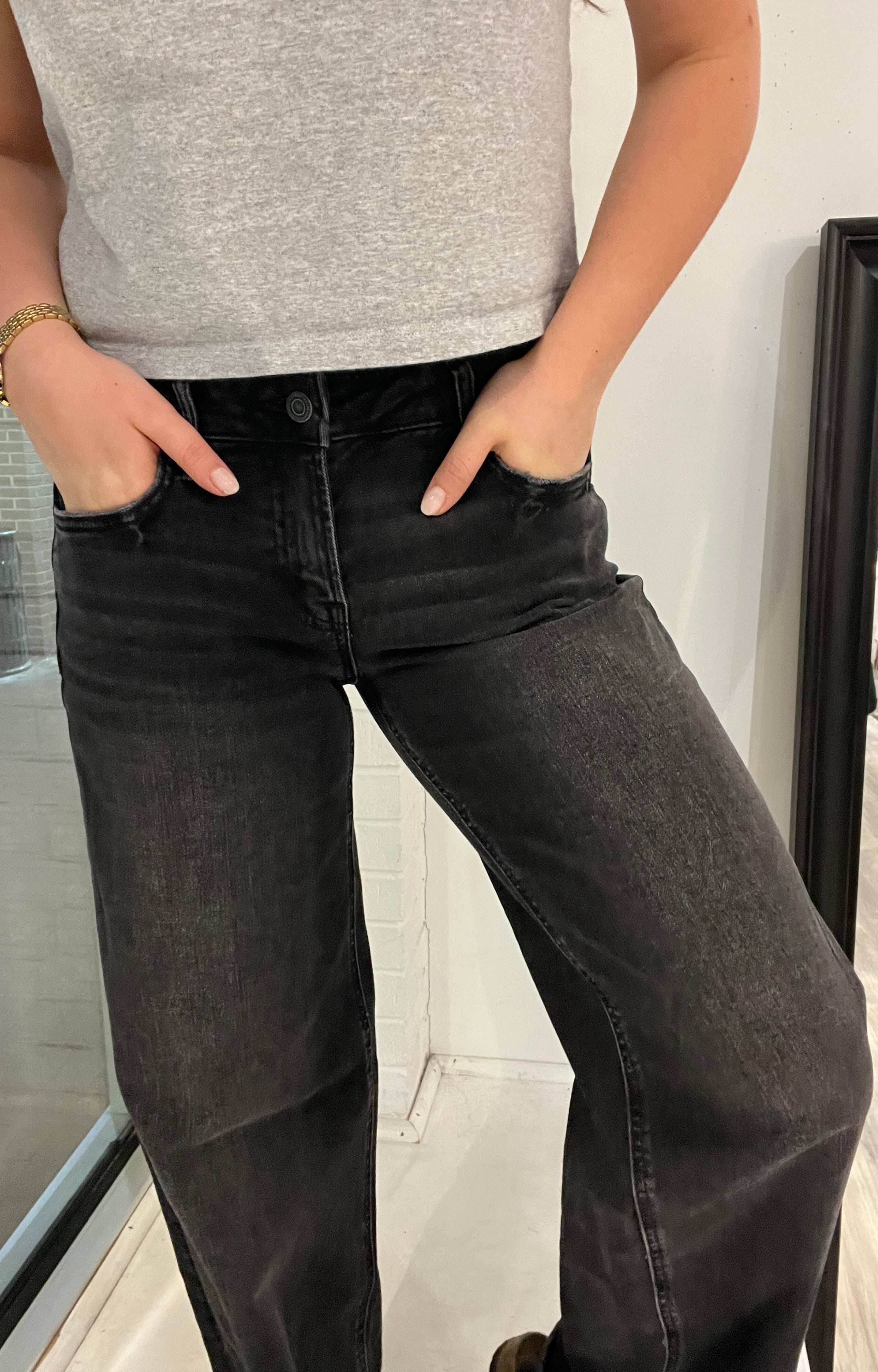 Low Rise Baggy Jeans