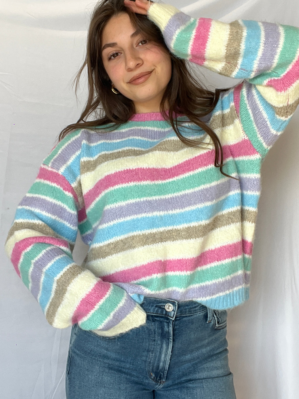 Suzanne Stripe Sweater