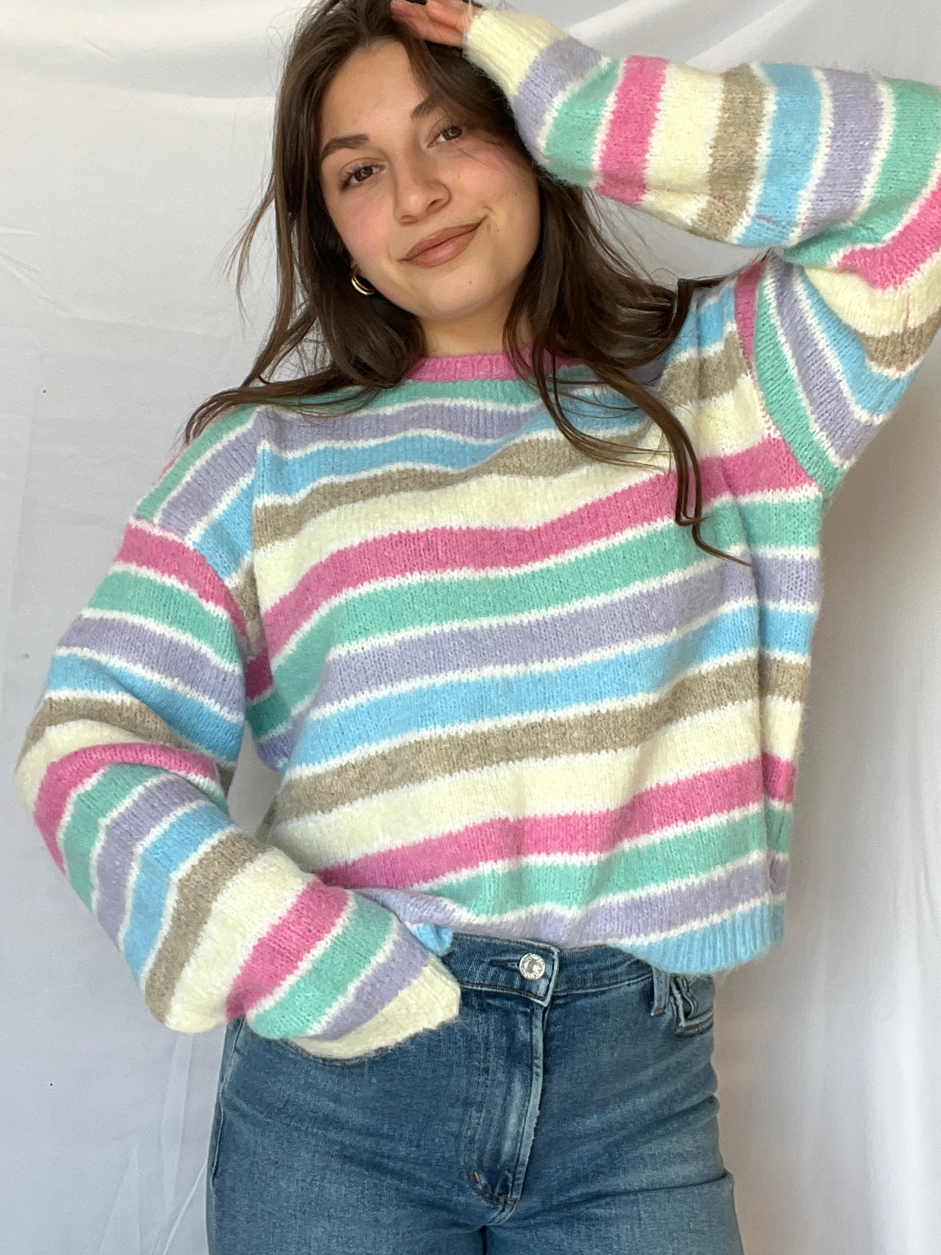 Suzanne Stripe Sweater