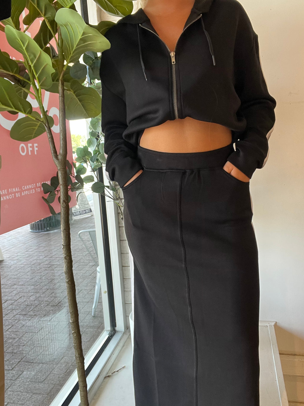 Roslyn Cloud Maxi Skirt