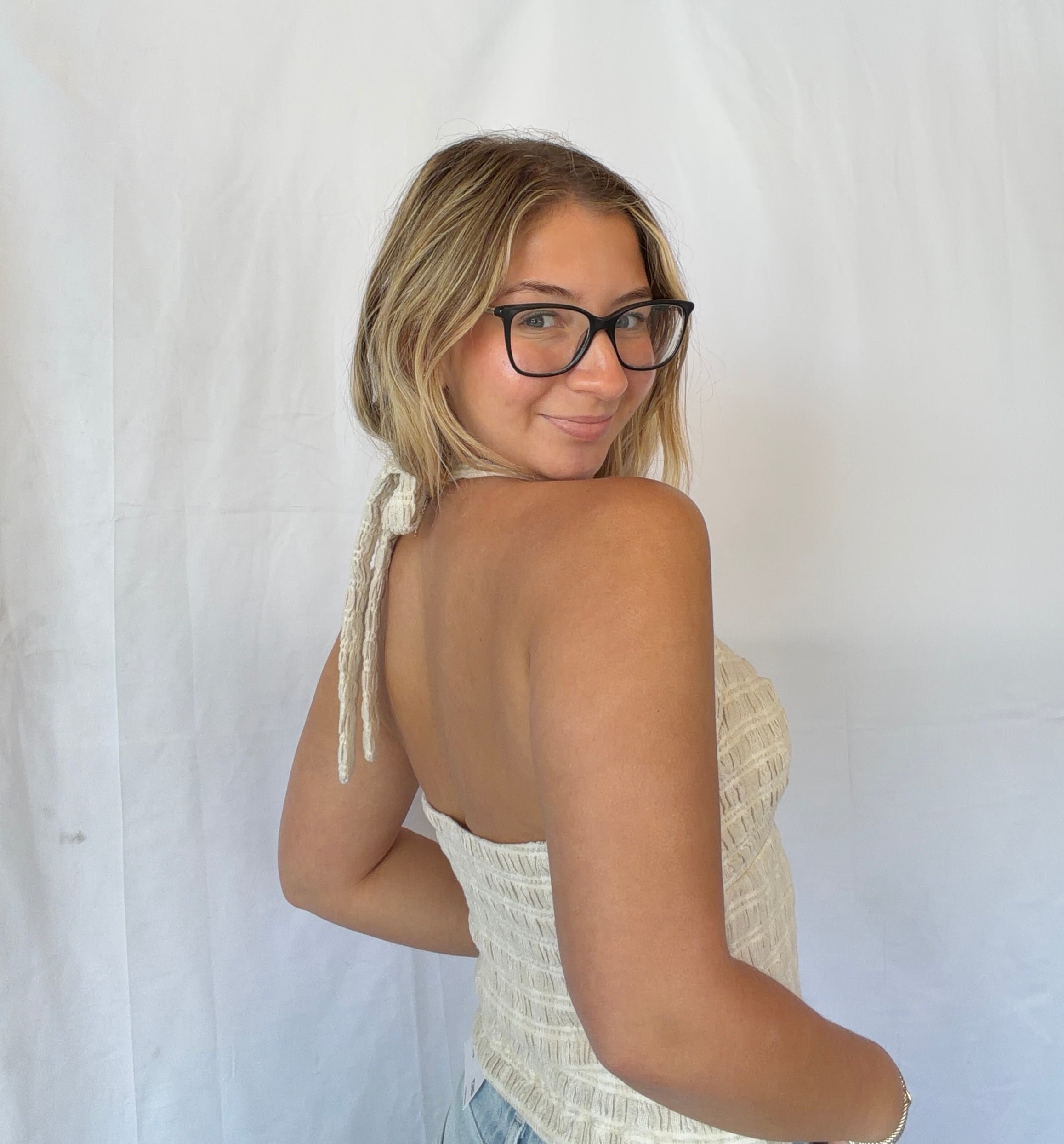 Samara Smocked Halter
