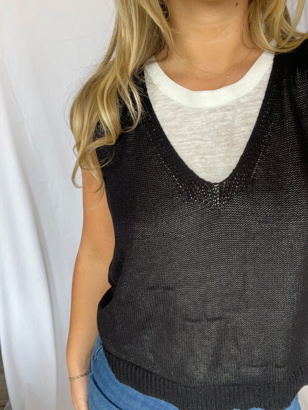 Chelsea Sweater Tank - Clothes Horse
