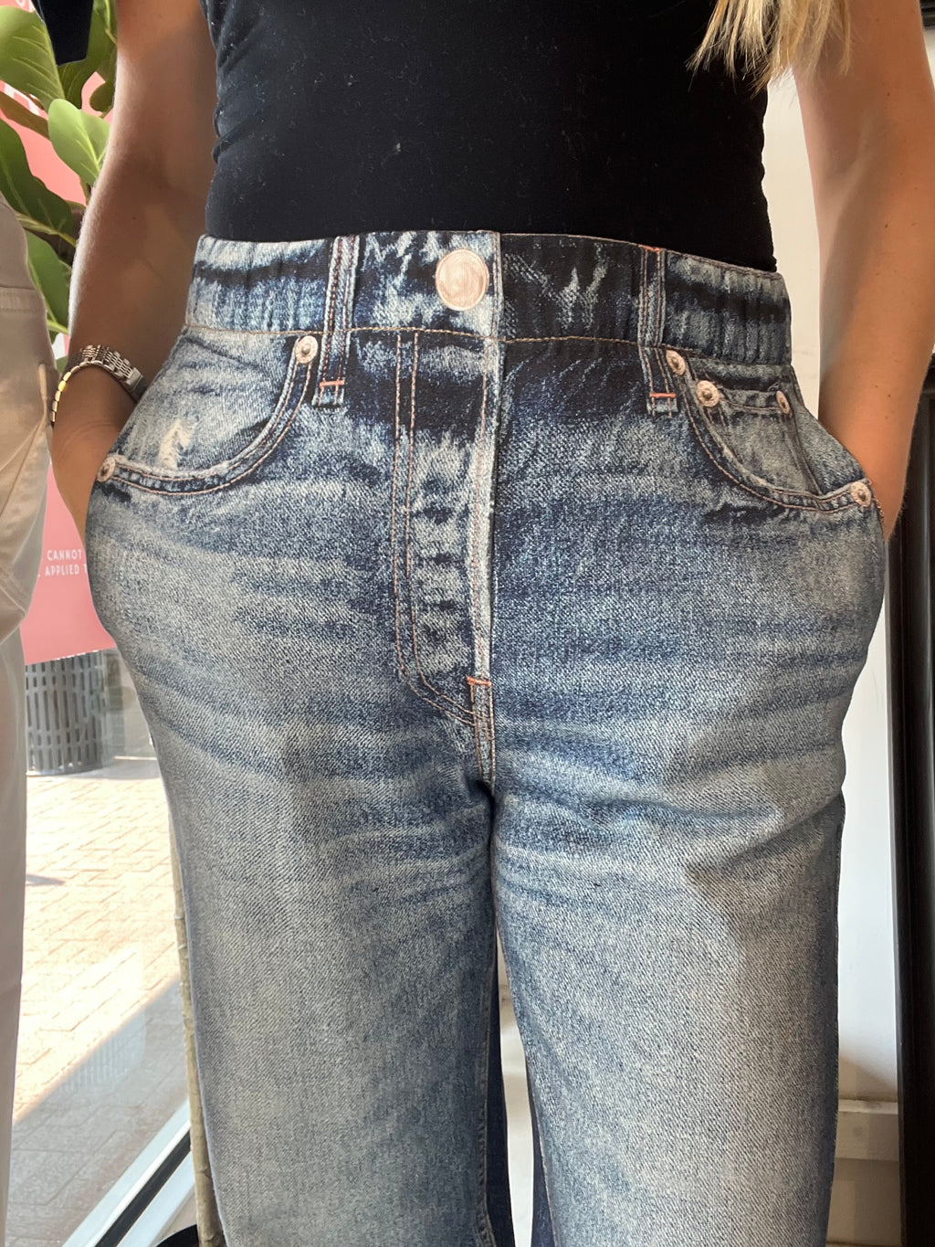 Ember Elastic Waist Jeans