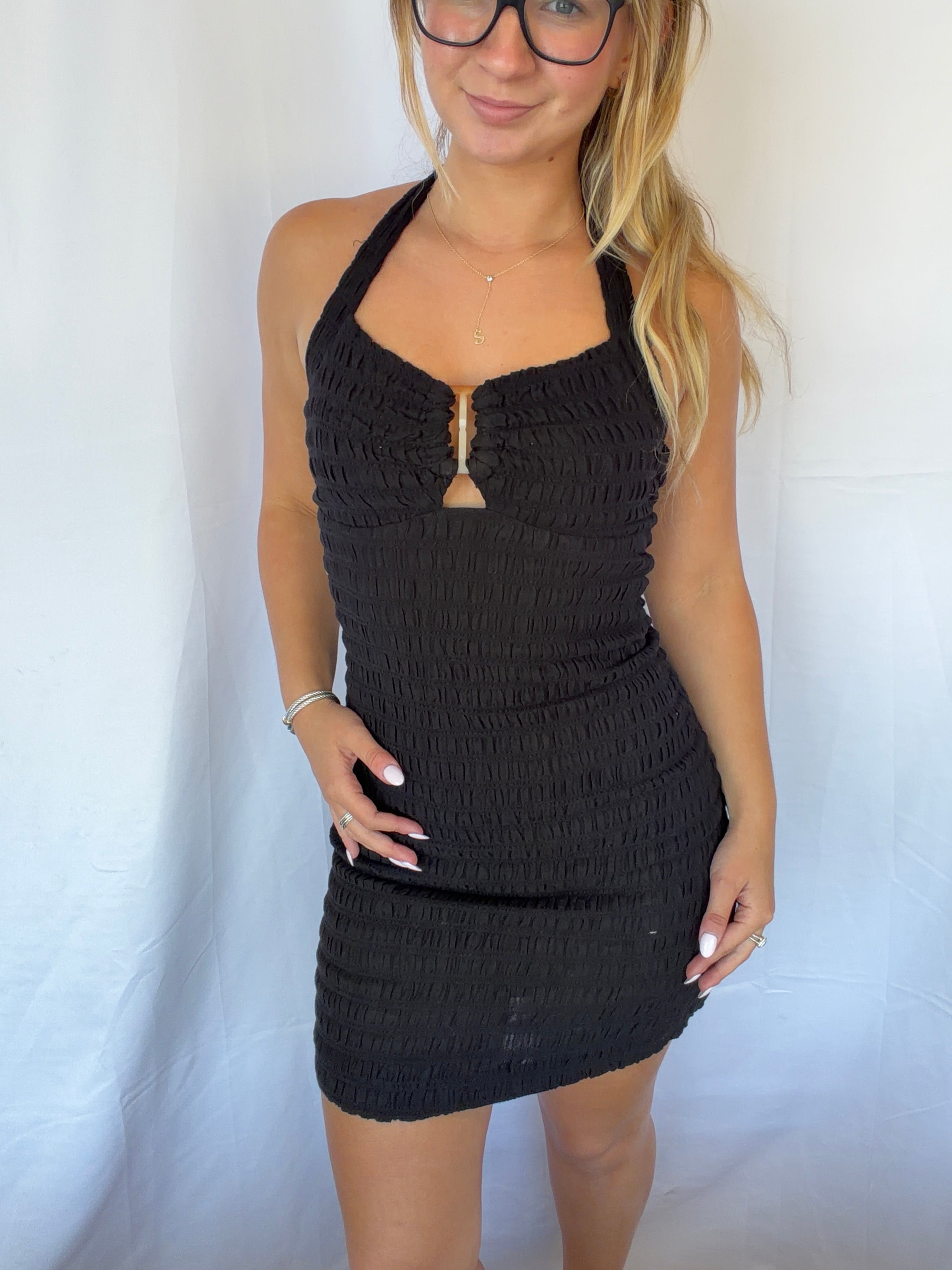 Hailey Halter Dress