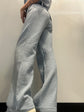 Smocked Waist Wide Leg Pant