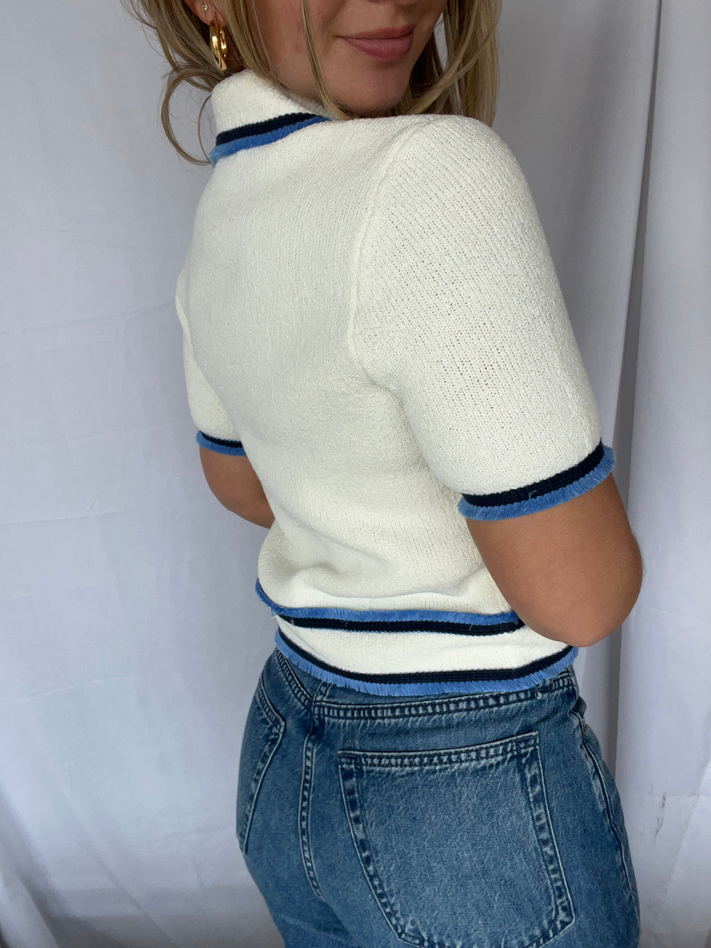 Short Sleeve Cropped Jacket