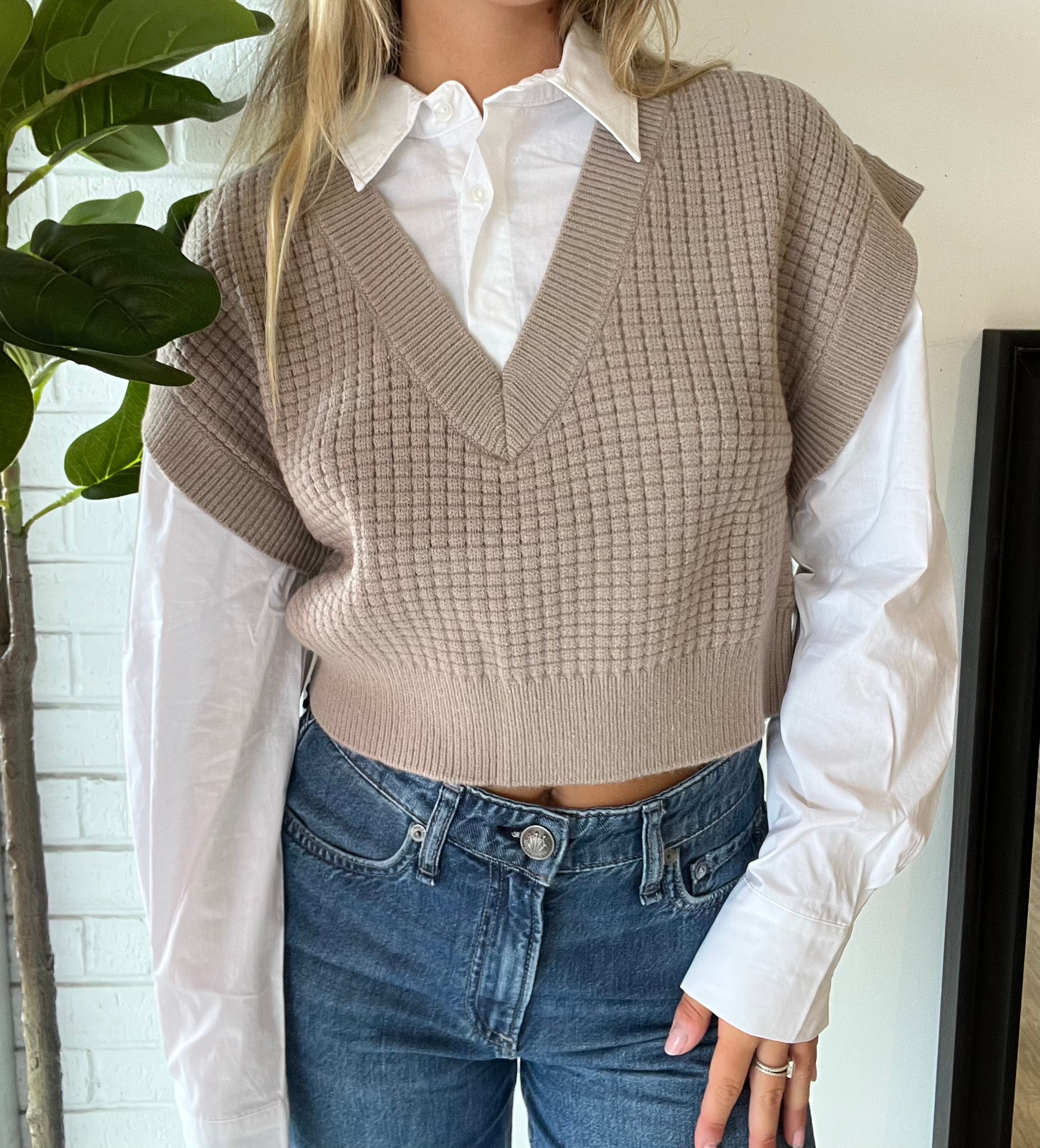 Kinsley Sweater Crop